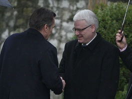 Ivo Josipović u posjeti Sarajevu (Foto: Fotoservis)