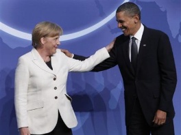 Merkel i Obama (Foto: AP)