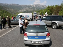 Protesti u Salakovcu (Foto: Fotoservis)