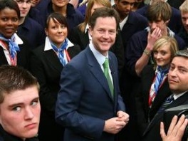 Nick Clegg iz strake liberalnih demokrata (Foto: AP)