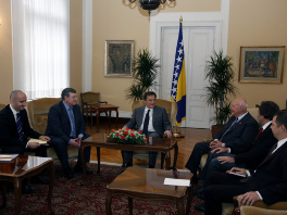 Delegacija Svjetskog saveza dijaspore BiH u posjeti Silajdžiću