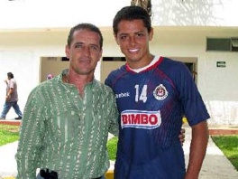 Javier Hernandez s ocem