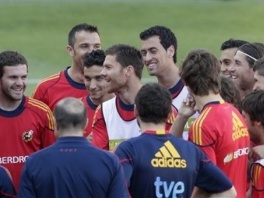 Reprezentativci Španije (Foto: AP)