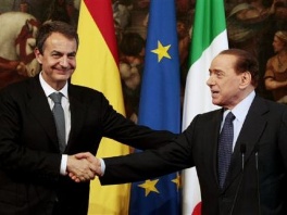 Berlusconi ostavio Zapatera pred novinarima