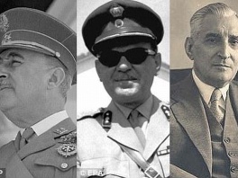 General Franco, Georgios Papadopoulos i Antonio de Oliveira Salazar