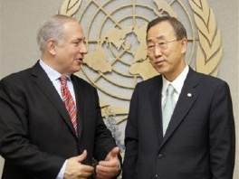 Netanyahu i Ban Ki-Moon (Foto: AP)