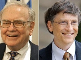 Warren Buffett i Bill Gates (Foto: AFP)
