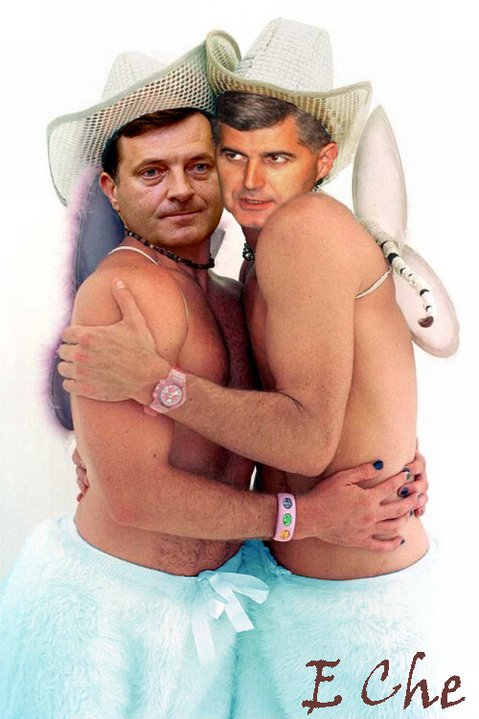 Image result for dodik i covic karikature