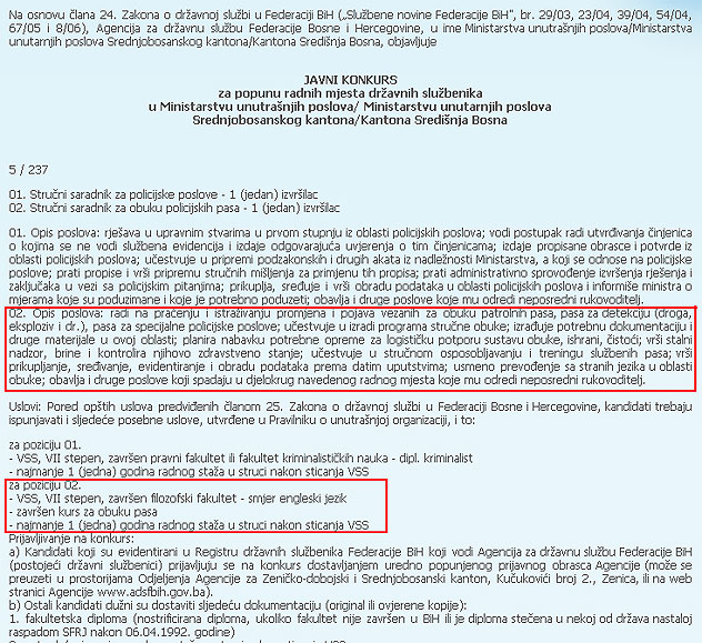 Foto: Screenshot/ADS FBiH