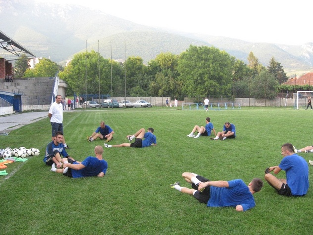 Trening nogometaša