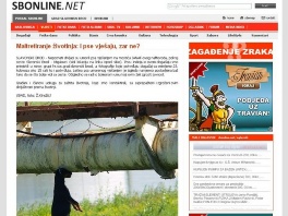 Divljaci objesili psa na mostu