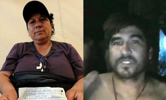 Jessica Yanez i Esteban Rojas (Foto: AFP)