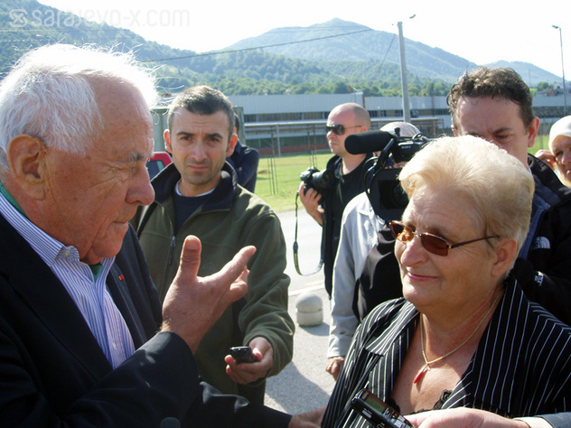 Philippe Morillon sa Fatimom Husejnović (Foto: M. Sekulić)