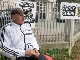 Uprkos lošem zdravstvenom stanju Dragomir Andan i dalje štrajkuje glađu