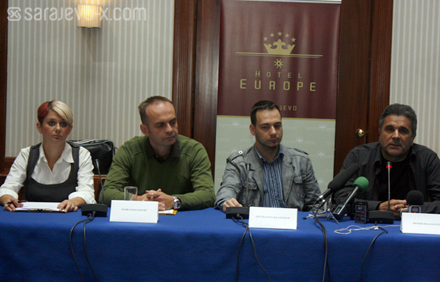 Sa press konferencije (Foto: A. Panjeta/Sarajevo-x.com)
