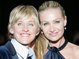 Ellen DeGeneres i Portia de Rossi (Foto: AFP)