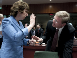 Catherine Ashton i Stefan Fuele
