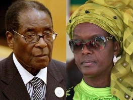 Robert i Grace Mugabe