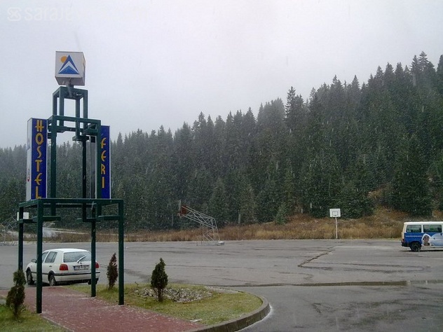 Snijeg na olimpijskoj planini Igman