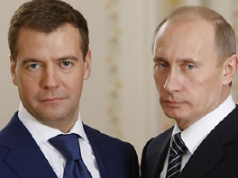 Dmitrij Medvedev i Vladmir Putin