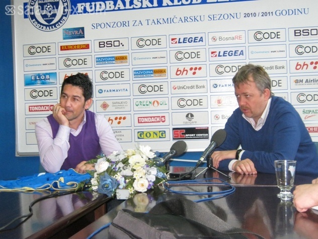 Sa današnje press konferencije FK Željezničara (Foto: Sarajevo-x.com)
