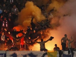 Torcida na utakmici Zenit - Hajduk (Foto: AP)
