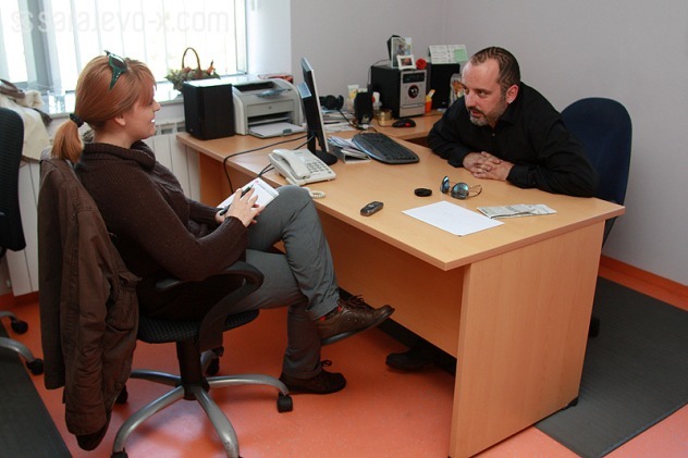 Tony Cetinski sa urednicom portala Sarajevo-x.com (Foto: Feđa Krvavac/Sarajevo-x.com)