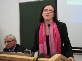 Cecilia Malmström na Fakultetu političkih nauka (Foto: Fotoservis)