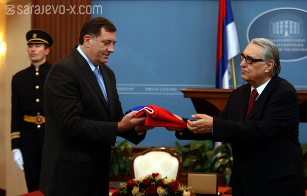 Rajko Kuzmanović i Milorad Dodik (Foto: Fotoservis)