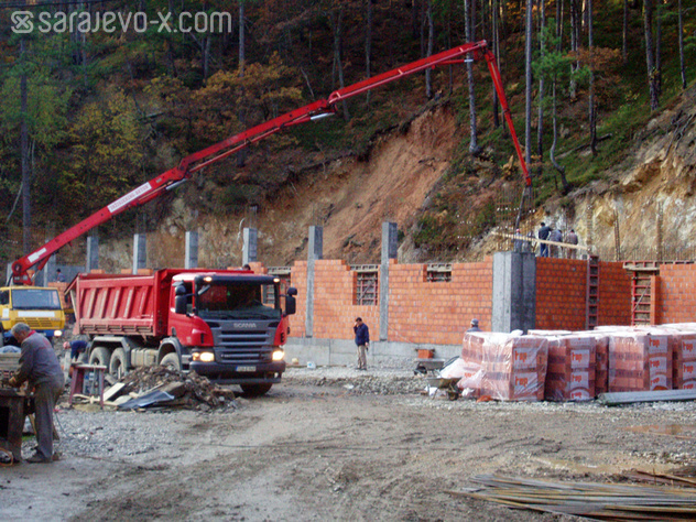 Izvođenje radova na Banji Guber (Foto: M. Sekulić)