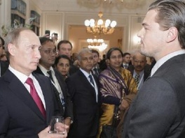 Vladimir Putin i Leonardo DiCaprio (Foto: Press Assoc.)