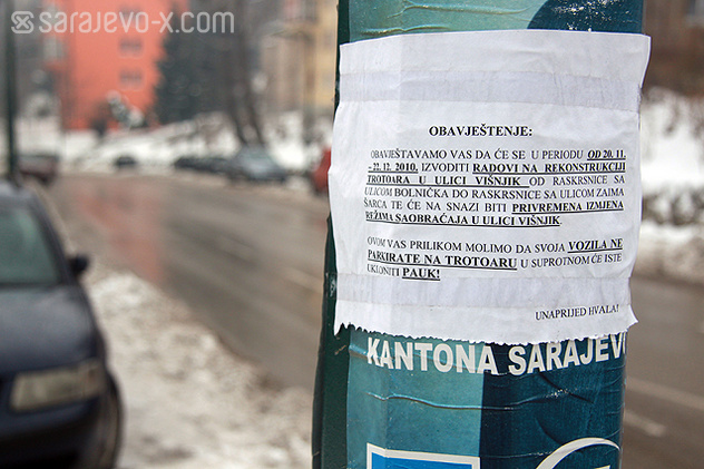 Dva dana do najavljenog okončanja radova (Foto: A. Panjeta/Sarajevo-x.com)