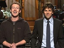 Mark Zuckerberg i Jesse Eisenberg