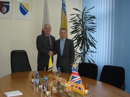 Ambasador Velike Britanije posjetio Kanton Sarajevo