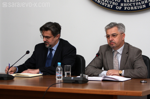 Pres-konferencija u Ministarstvu vanjskih poslova BiH (Foto: Feđa Krvavac/Sarajevo-x.com)