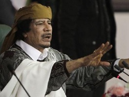 Moammar Gaddafi (Foto: Press Assoc.)