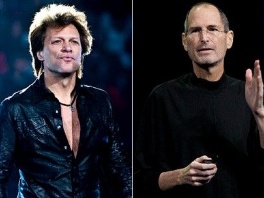 Jon Bon Jovi i Steve Jobs