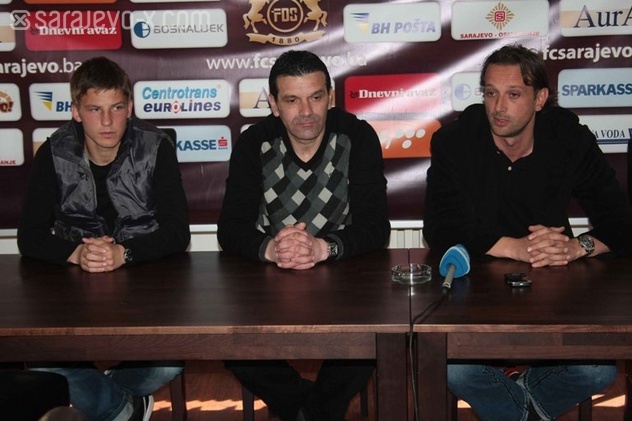 Sa konferencije za medije FK Sarajevo (Foto: Feđa Krvavac/Sarajevo-x.com)