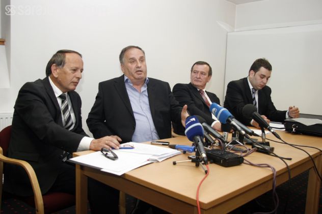 Konferencija za medije bh. kompanija, izvođača radova na Sarajevskoj zaobilaznici (Foto: Edin Puzić/Fotoservis)