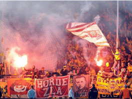 Navijači Sarajeva podržali Dynamo u revanš utakmici