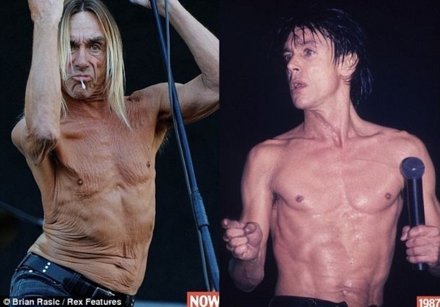 Iggy Pop nekad i sad