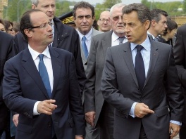 Francois Holande i Nicolas Sarkozy