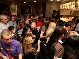 Sa otvaranja McDonald'sa u Sarajevu