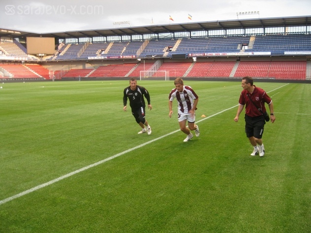 Torlak je trenirao po posebnom programu (Foto: FK Sarajevo)