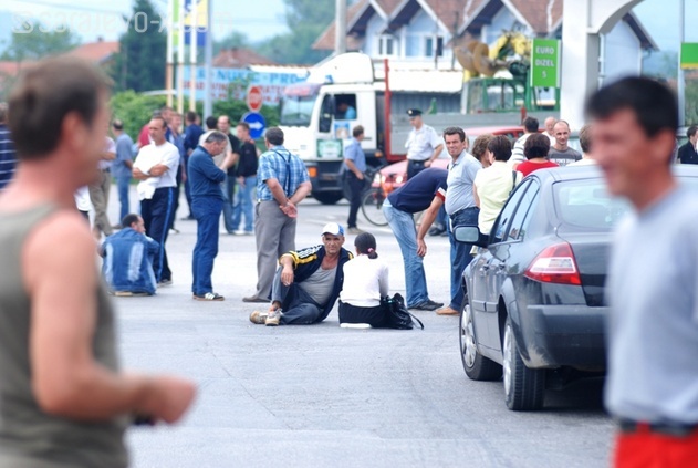 Osamnaesti dan u štrajku (Foto: Darko Zabuš/Fotoservis)