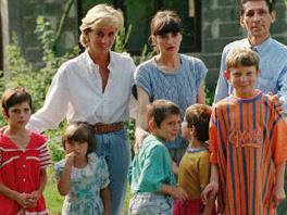Princeza Diana u posjeti BiH