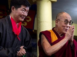 Lobsang Sangay i Dalaj-lama