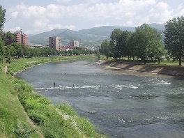 Rijeka Bosna u Zenici