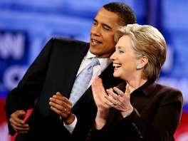Barack Obama i Hillary Clinton
