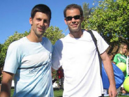 Novak Đoković i Pete Sampras